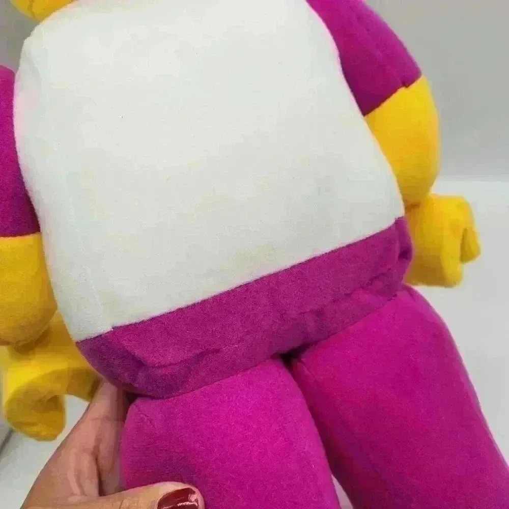 I LOVE LEGOLAND Girl Figure Plush Purple White Yellow Soft Toy Tall 12"Approx - Picture 9 of 12